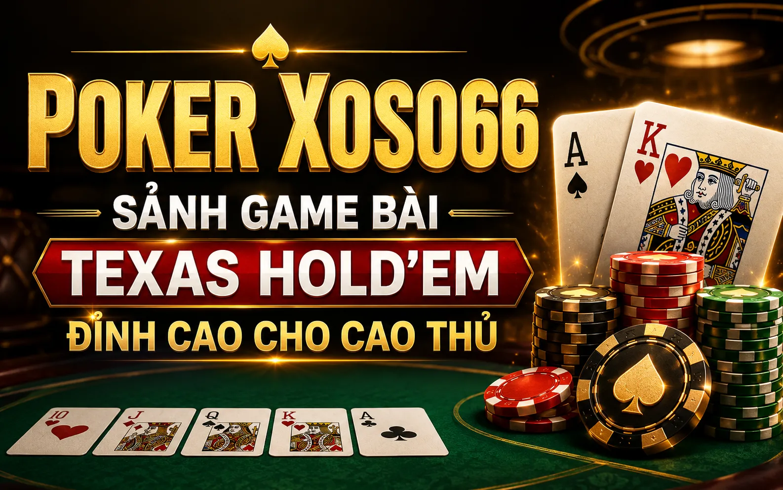 Poker Xoso66 – Sảnh Game Bài Texas Hold'em Đỉnh Cao Cho Cao Thủ 1 Poker Xoso66
